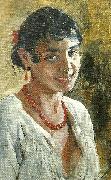 Ernst Josephson Leende spanjorska oil painting on canvas
